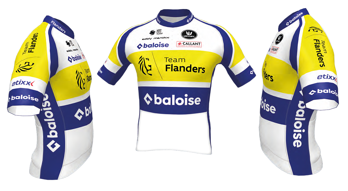 Vermarc koerstrui Team Flanders - Baloise 2023